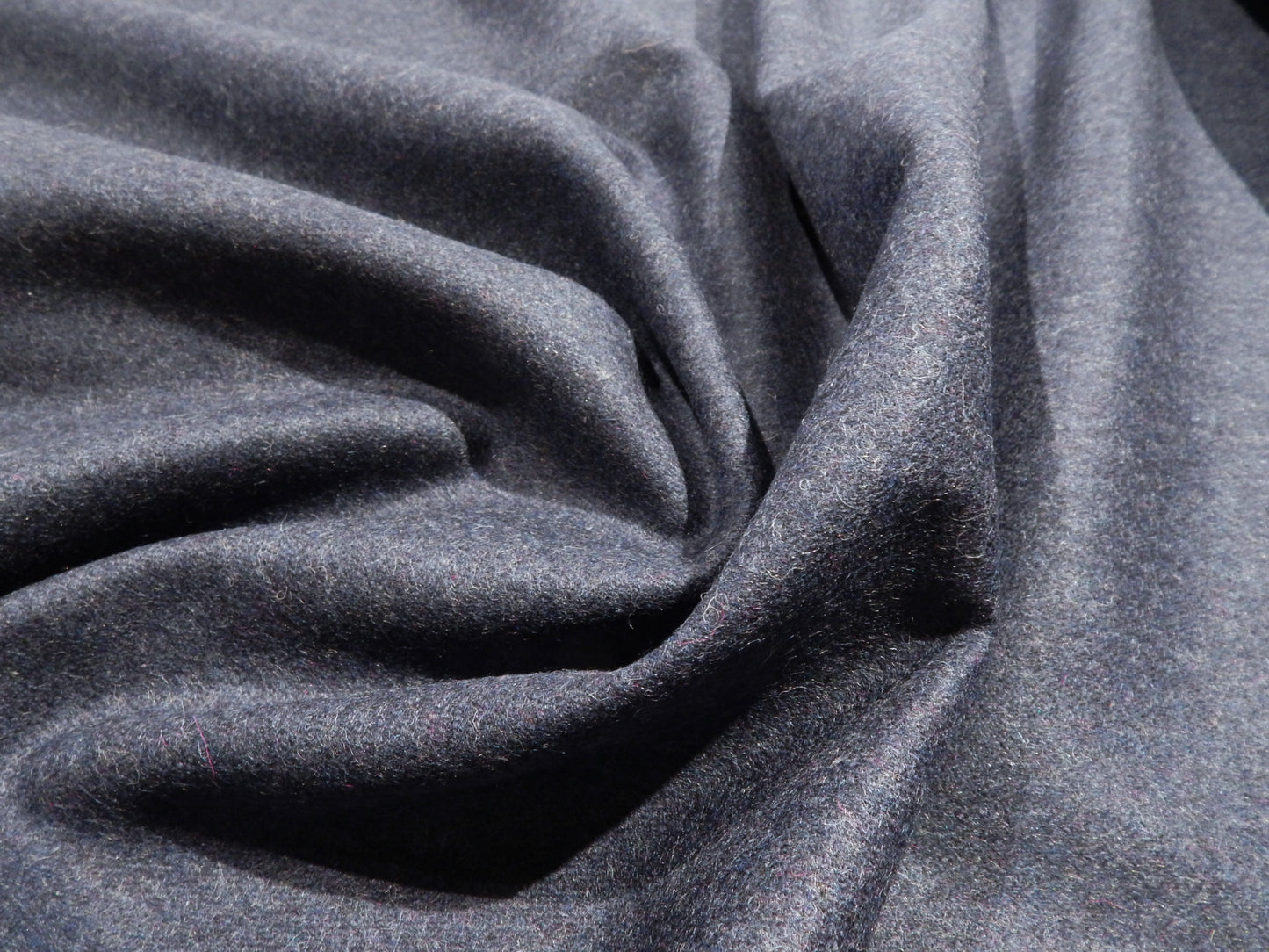 Indigo Blue Finnish Wool Melton
