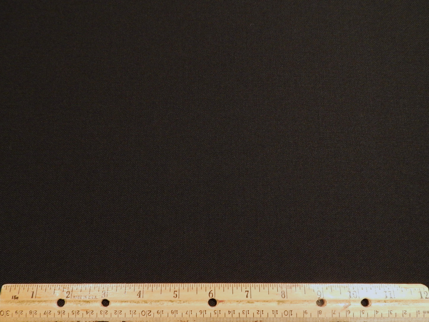 Dark Navy Heavy Wool Twill