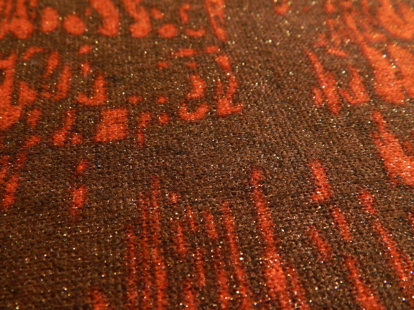 Metallic Redwood Hatchi Sweater Knit