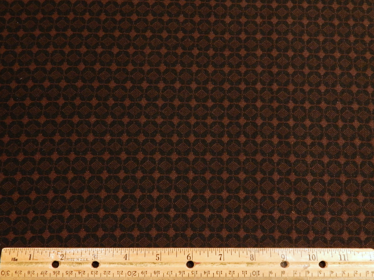 Coffee House Tiles Double Knit