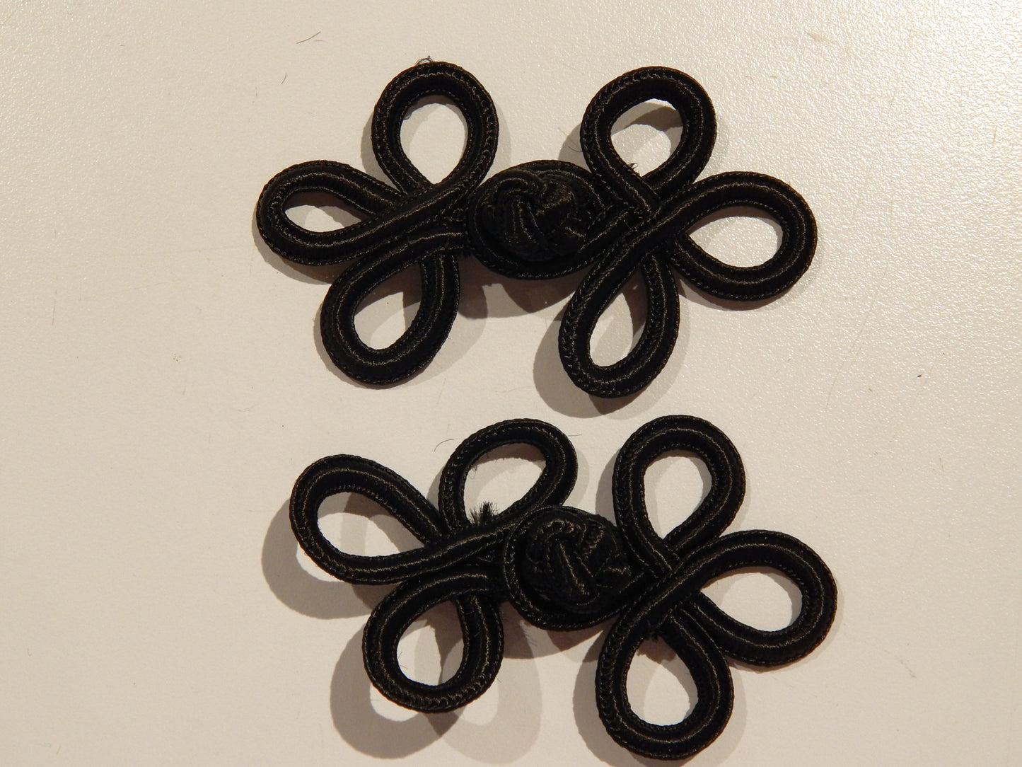 Black Braided Frogs