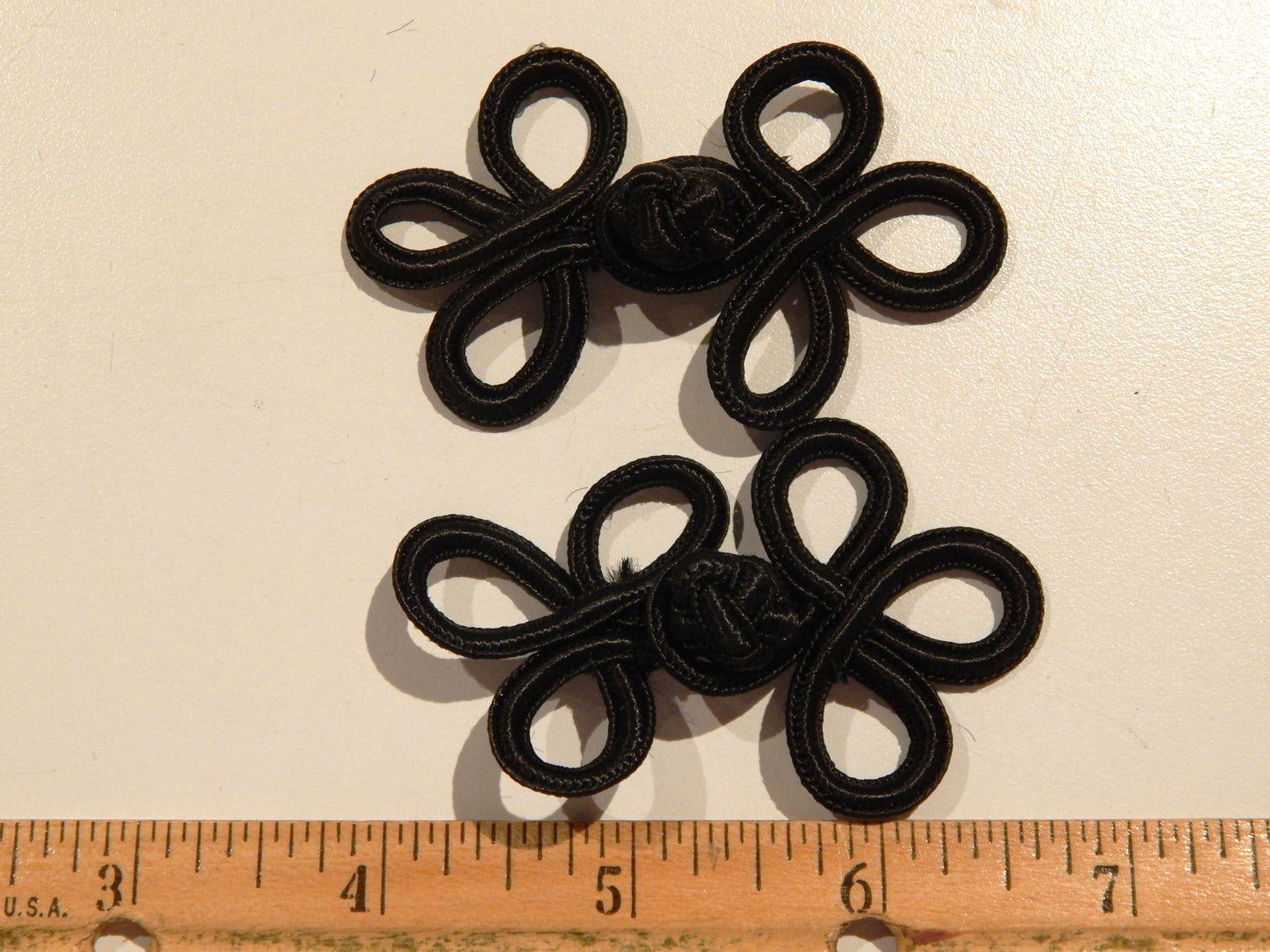 Black Braided Frogs