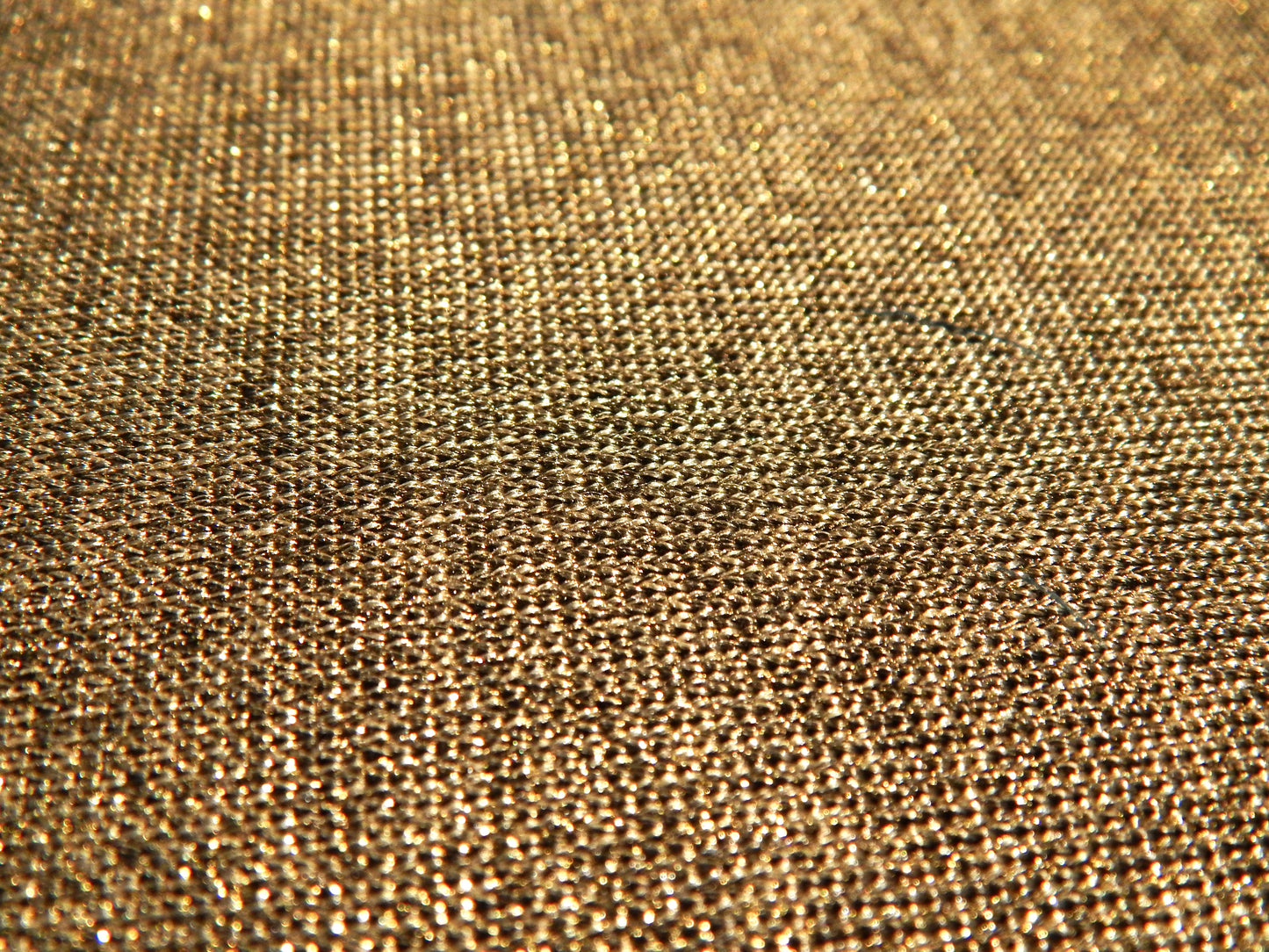 Grey Gold Metallic Knit