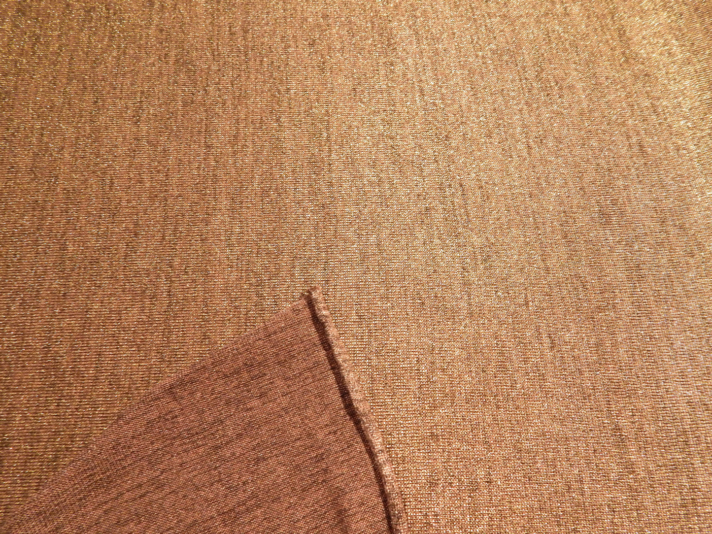 Rose Gold Metallic Knit