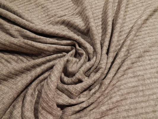 Dove Grey Ribbed Knit
