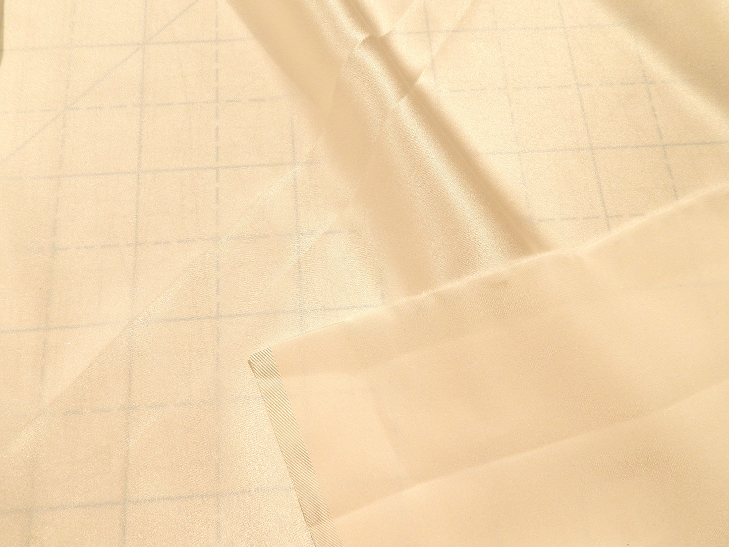 Ivory Silk Charmeuse