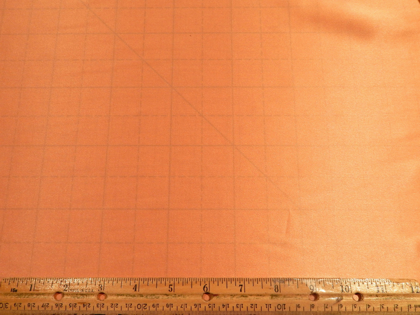 Peach Silk Charmeuse