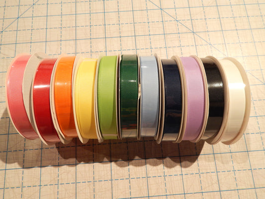 5/8" Grosgrain Ribbon - Multiple Colors