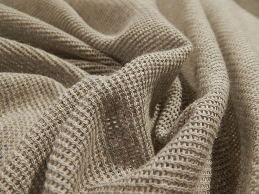 Stone Grey Sailors Cotton Mesh