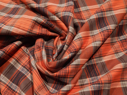 Old West Brushed Cotton Plaid