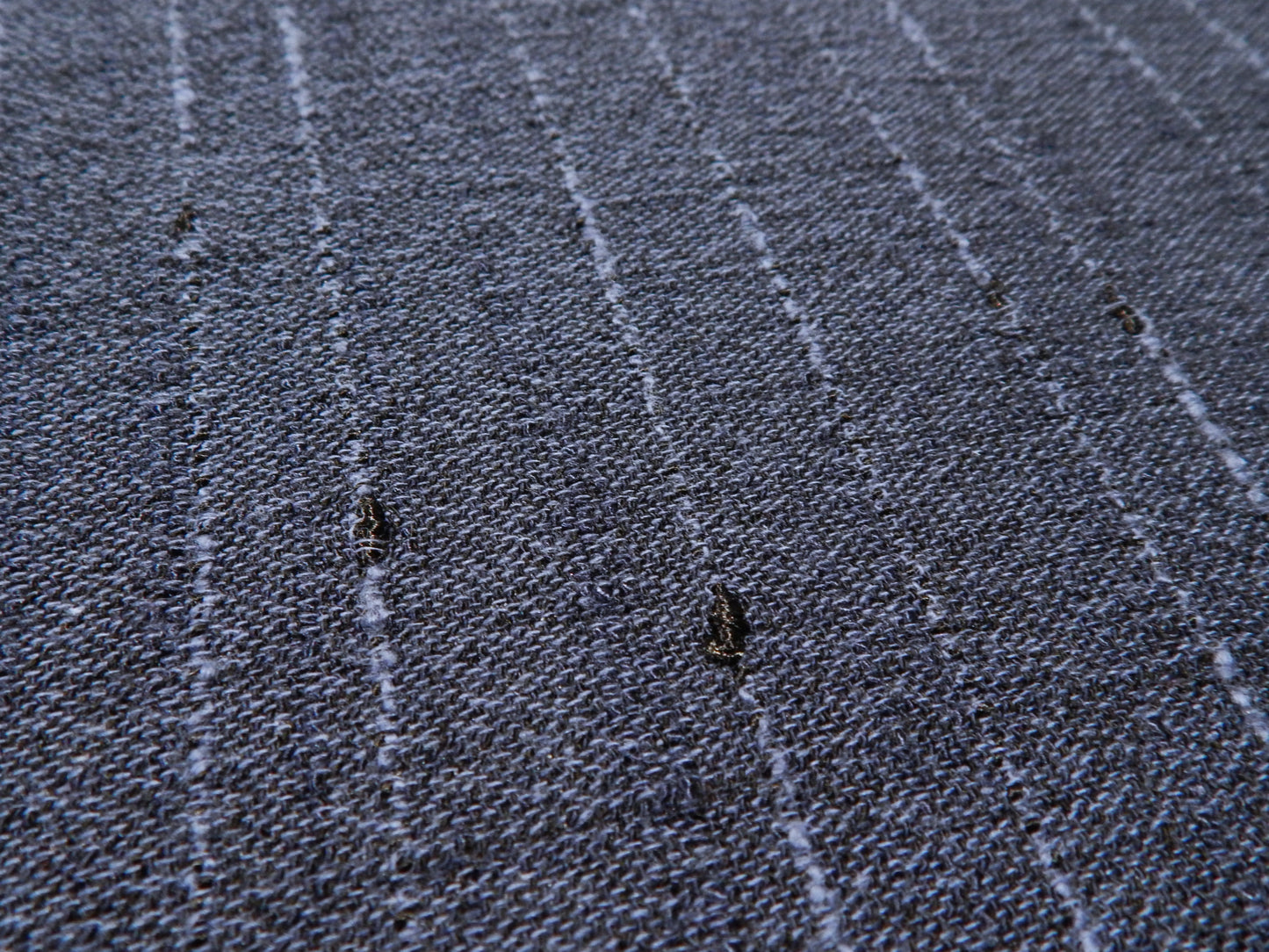 Soft Navy Woven Slub Rayon