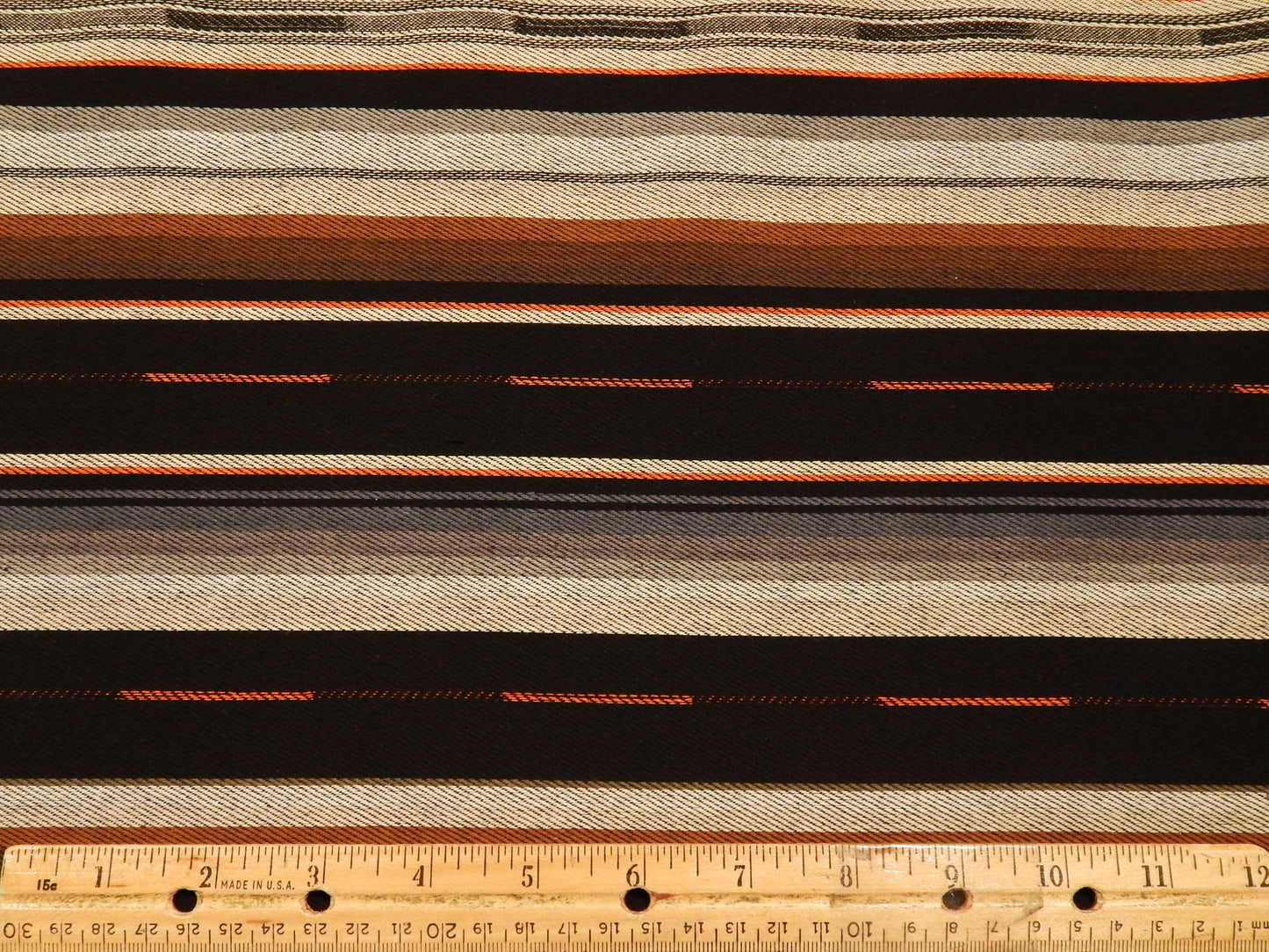 Tex-Mex Stripe Cotton Twill