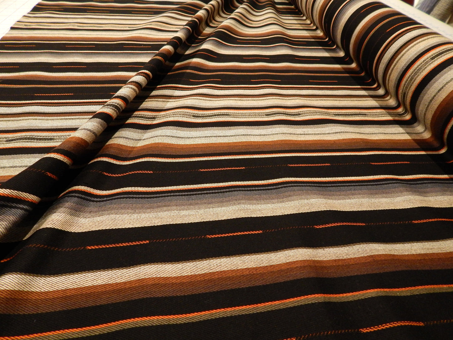 Tex-Mex Stripe Cotton Twill