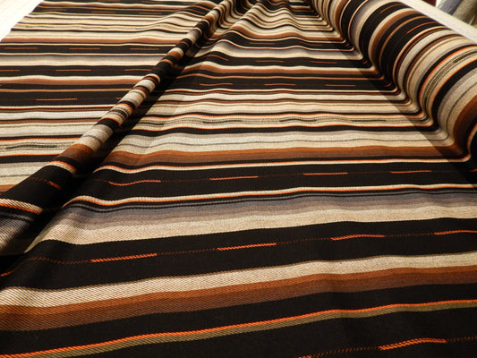 Tex-Mex Stripe Cotton Twill