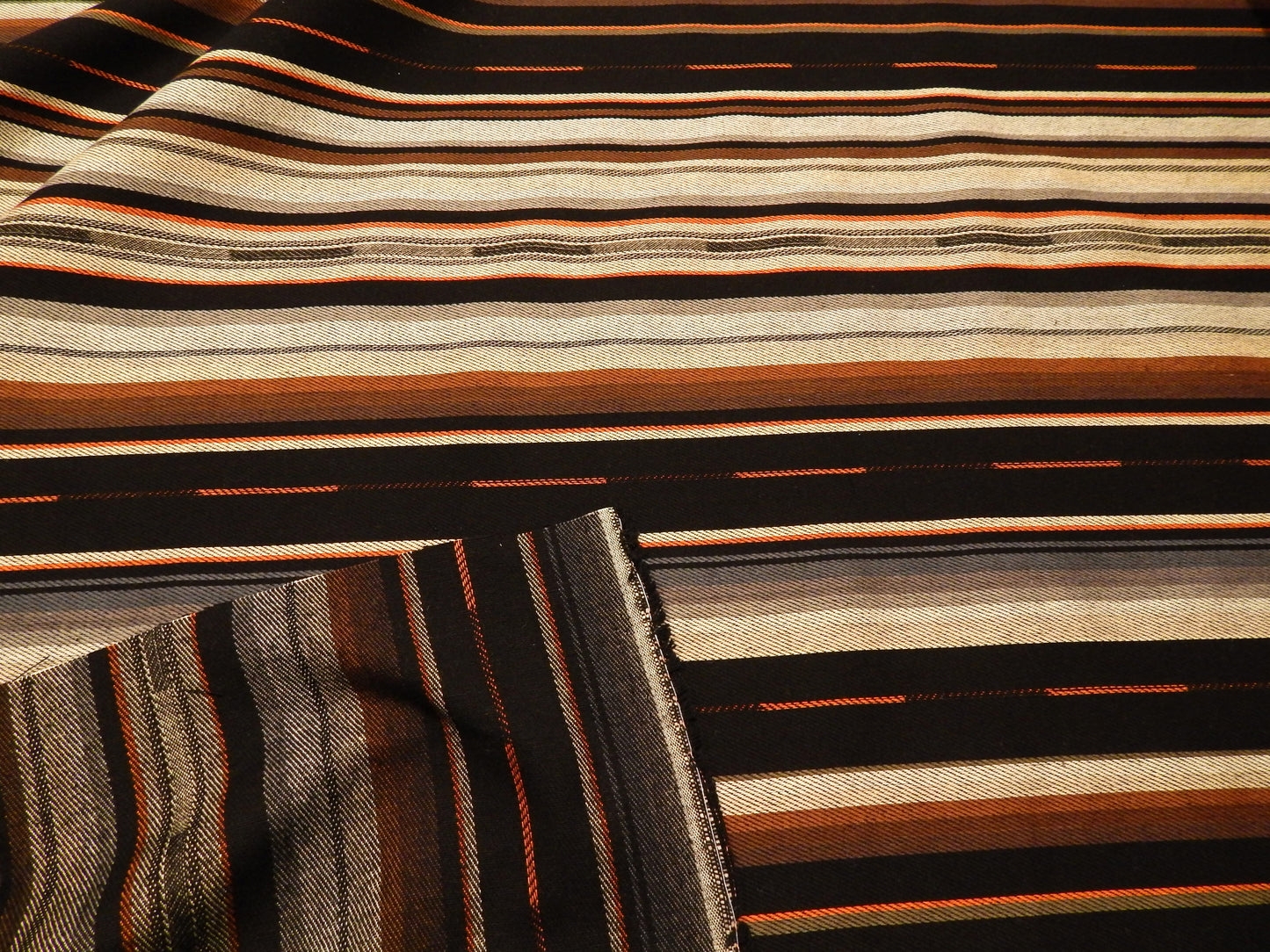 Tex-Mex Stripe Cotton Twill