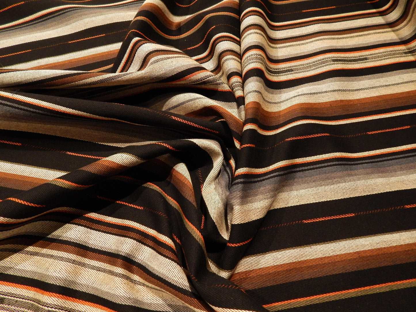 Tex-Mex Stripe Cotton Twill