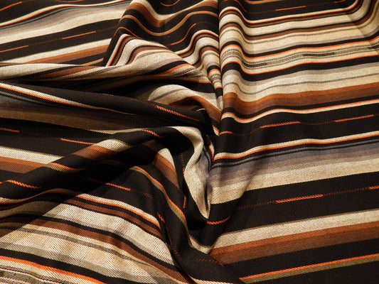 Tex-Mex Stripe Cotton Twill