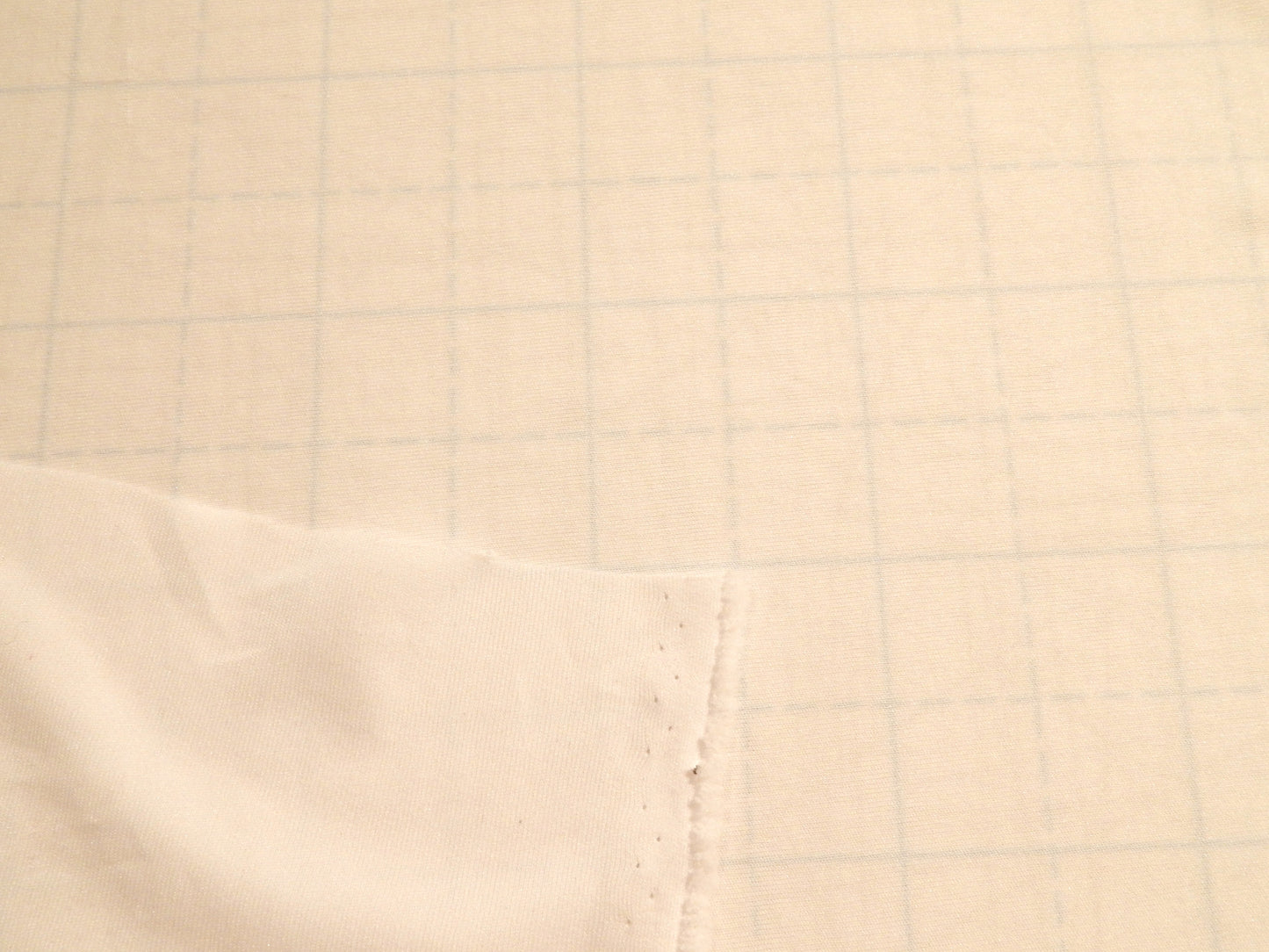 White Interlock Knit