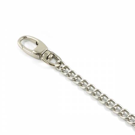 Purse Chain with Hooks - Silver - 44in