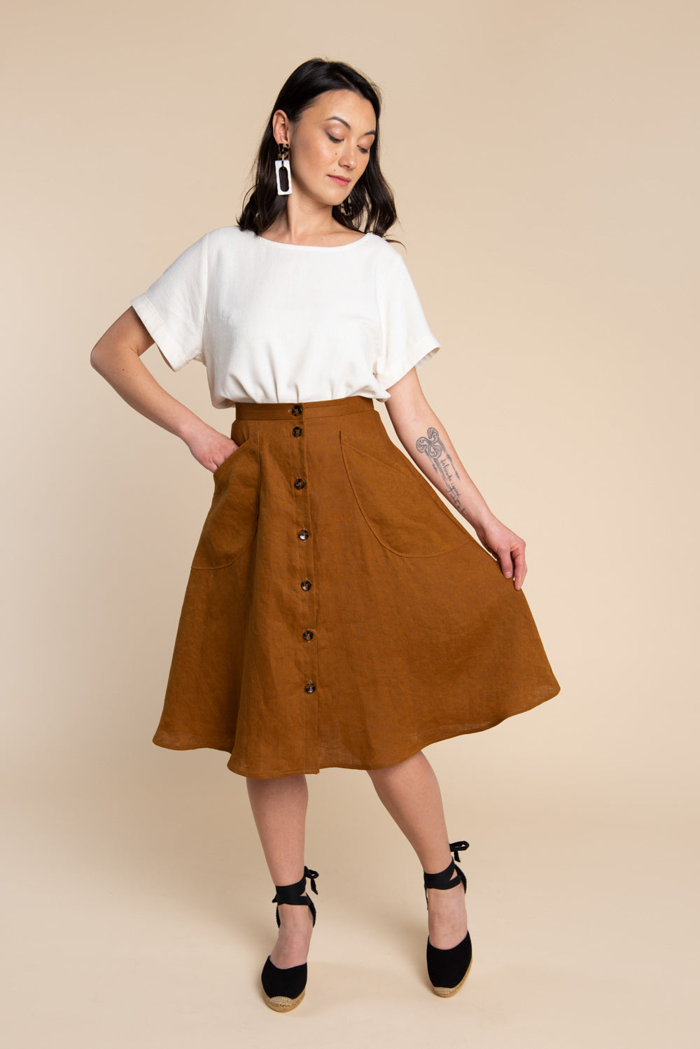 Fiore Skirt - Sizes 0-20 - Closet Core
