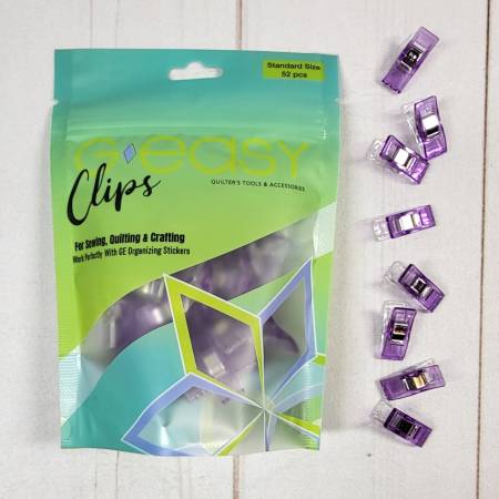 G-Easy Clips Standard Purple - 52 ct