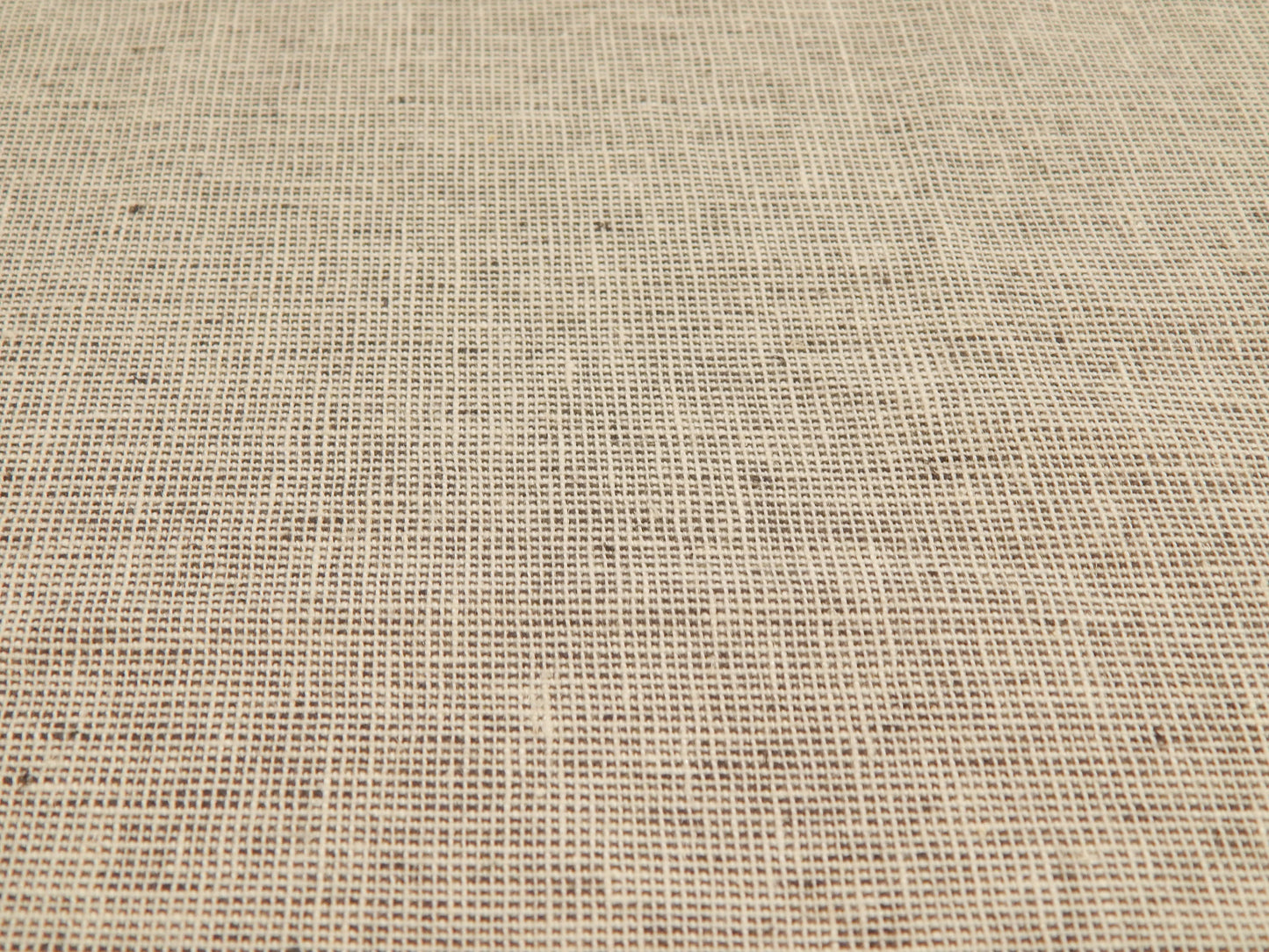 Gray with White Flecks Linen Blend Shirting Fabric