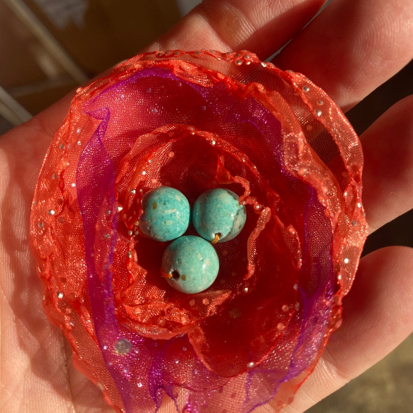 Organza Flowers Class with Liza MacKinnon!