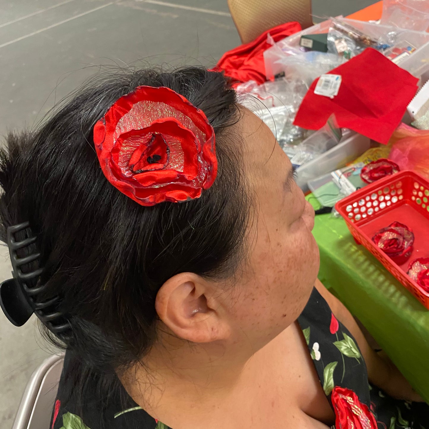 Organza Flowers Class with Liza MacKinnon!