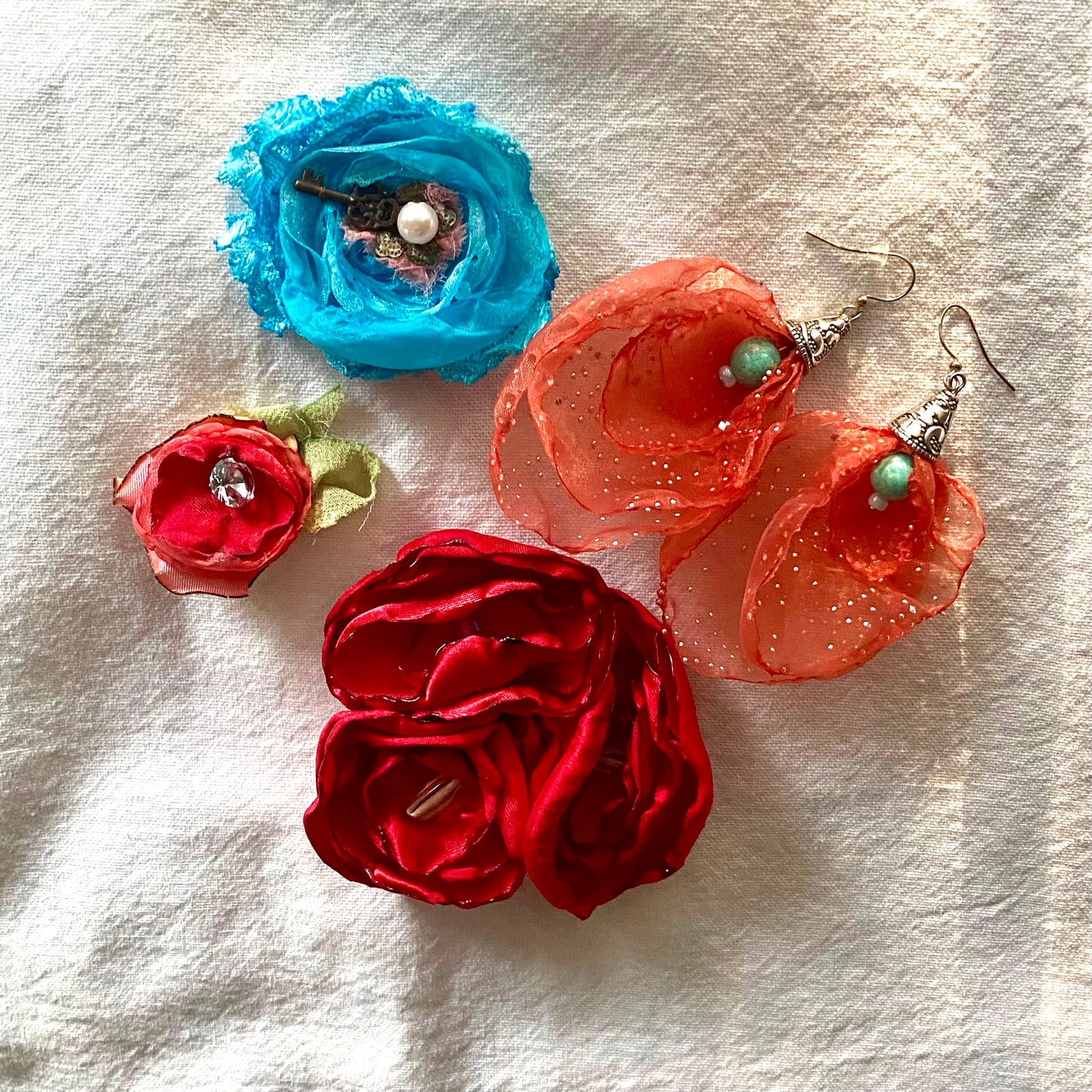 Organza Flowers Class with Liza MacKinnon!