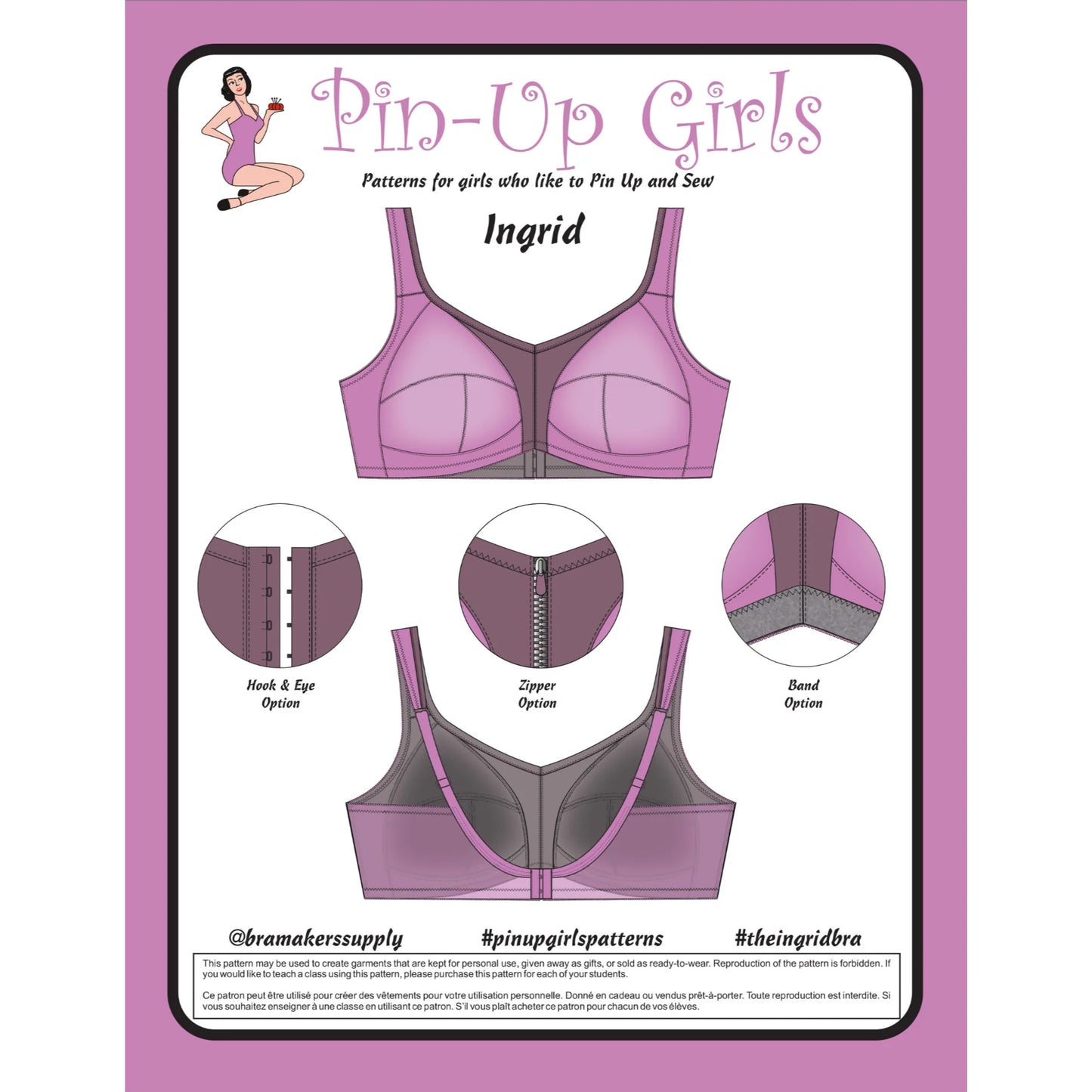 The Ingrid Nonwired Bra Class w/ Gigi's Bra Supply