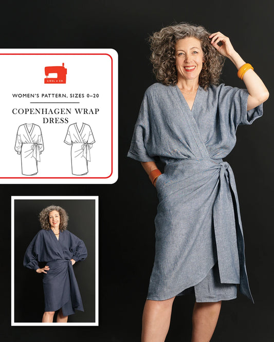 Copenhagen Wrap Dress - Liesl + Co
