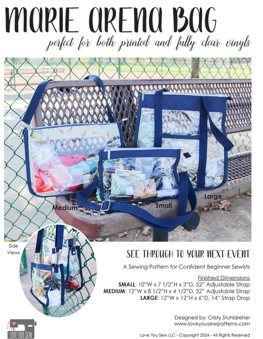 Marie Arena Bag Sewing Pattern