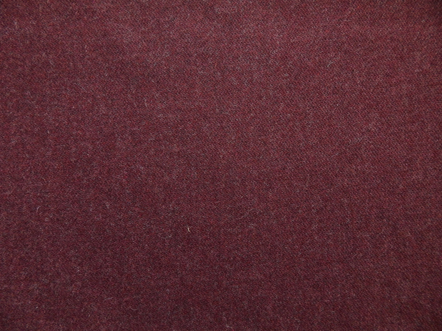 Burgandy Thick Soft Wool Fabric