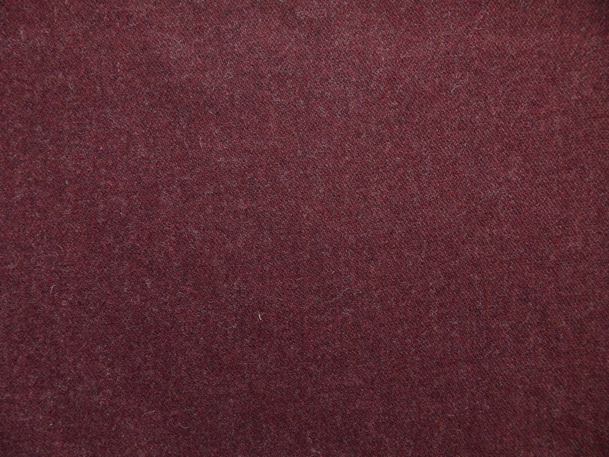 Burgandy Thick Soft Wool Fabric