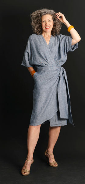 Copenhagen Wrap Dress - Liesl + Co