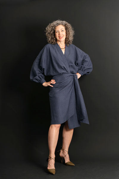 Copenhagen Wrap Dress - Liesl + Co
