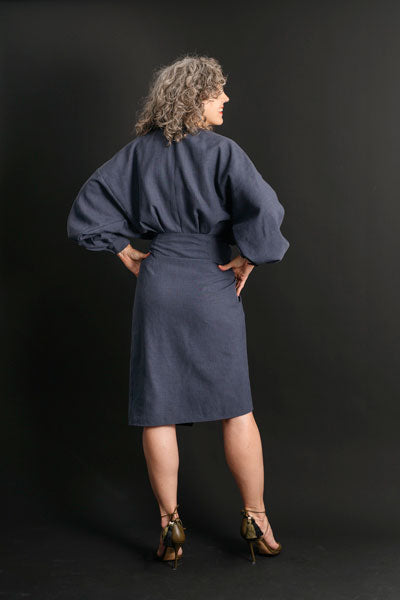 Copenhagen Wrap Dress - Liesl + Co