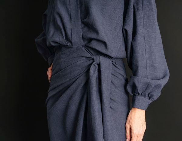 Copenhagen Wrap Dress - Liesl + Co