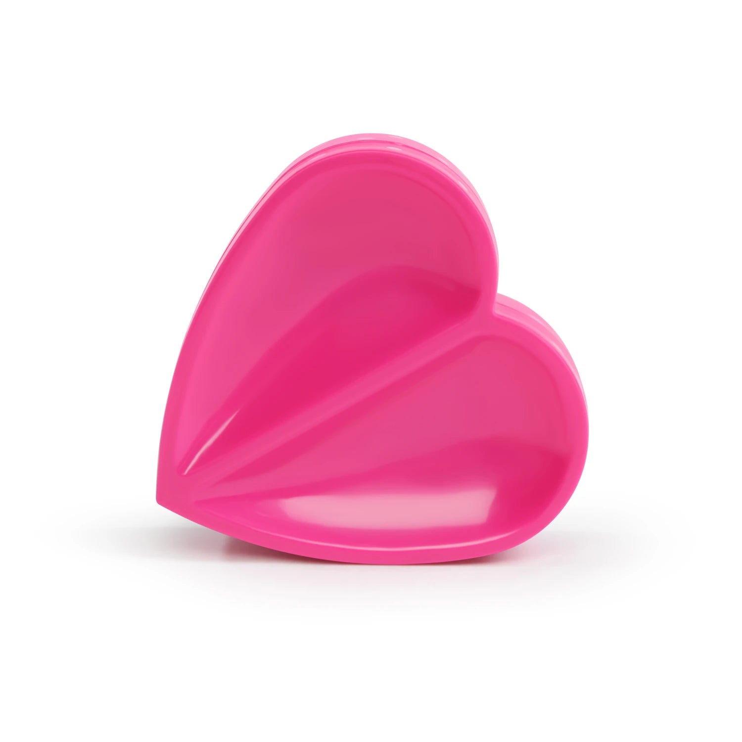 pink heart magnetic pin cushion