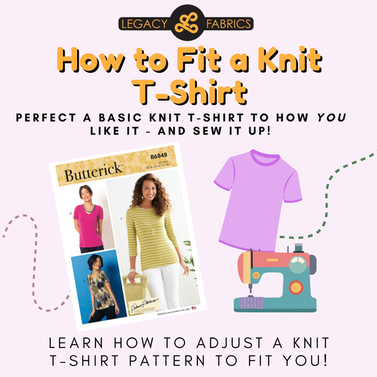 How to Fit a Knit T-Shirt Class