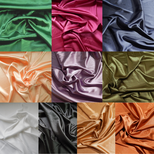 Stretch Charmeuse - Multiple Colors