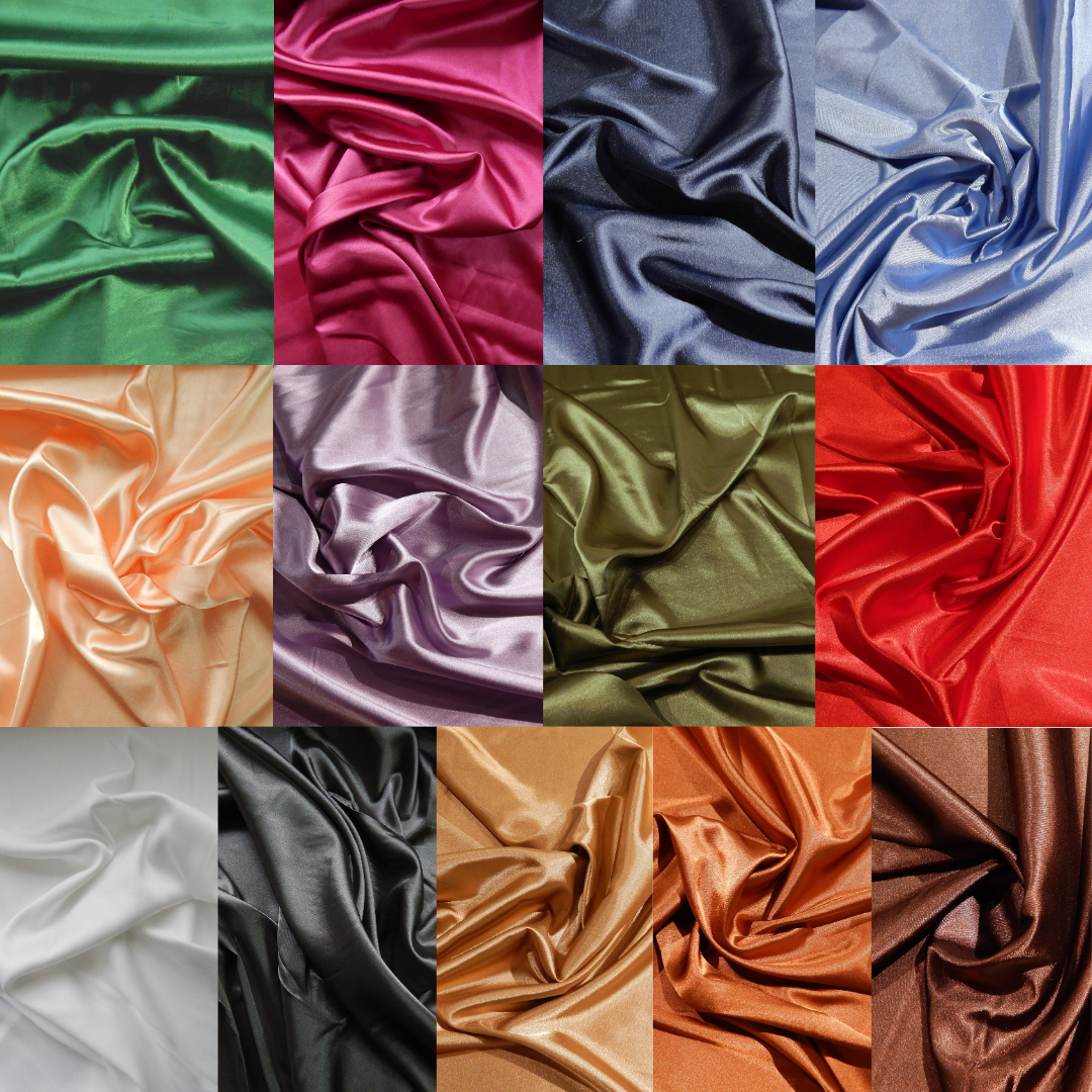Stretch Charmeuse - Multiple Colors