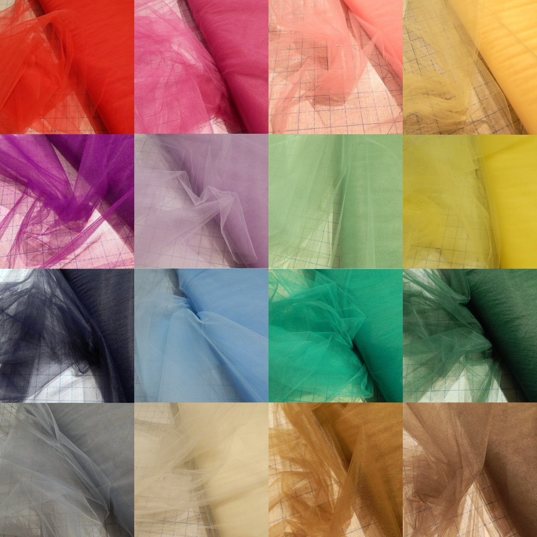 Nylon Tulle - Multiple Colors - Made in the USA