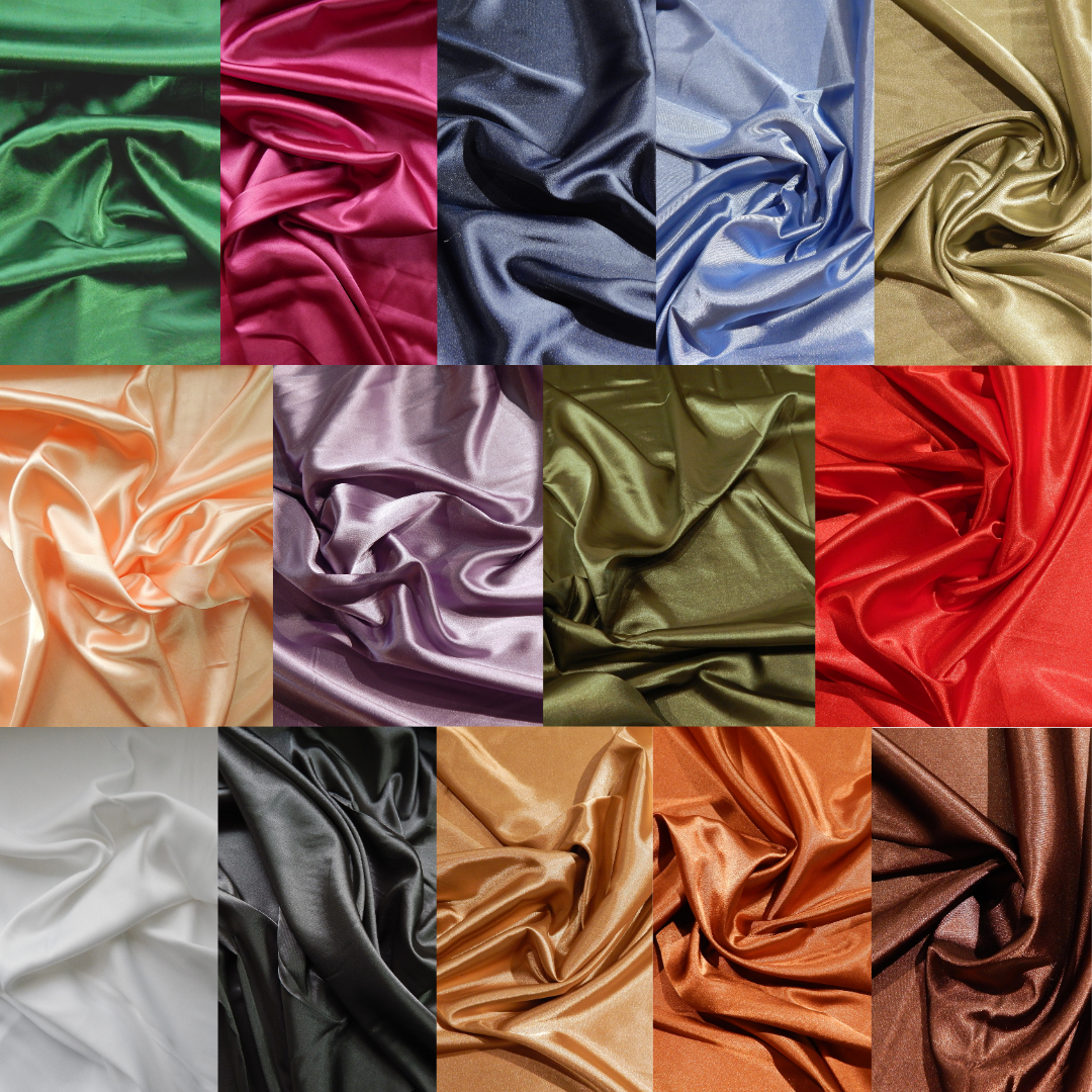 Stretch Charmeuse - Multiple Colors