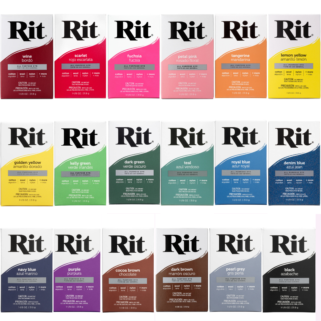 Rit All Purpose Powder Dye - Multiple Colors