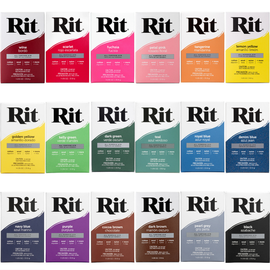 Rit All Purpose Powder Dye - Multiple Colors