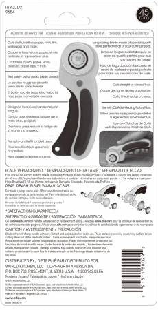 Olfa Deluxe Ergonomic Rotary Cutter - 45mm