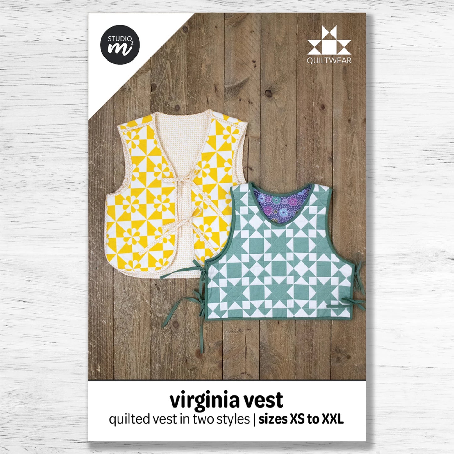 Virginia Quilted Vest Sewing Pattern