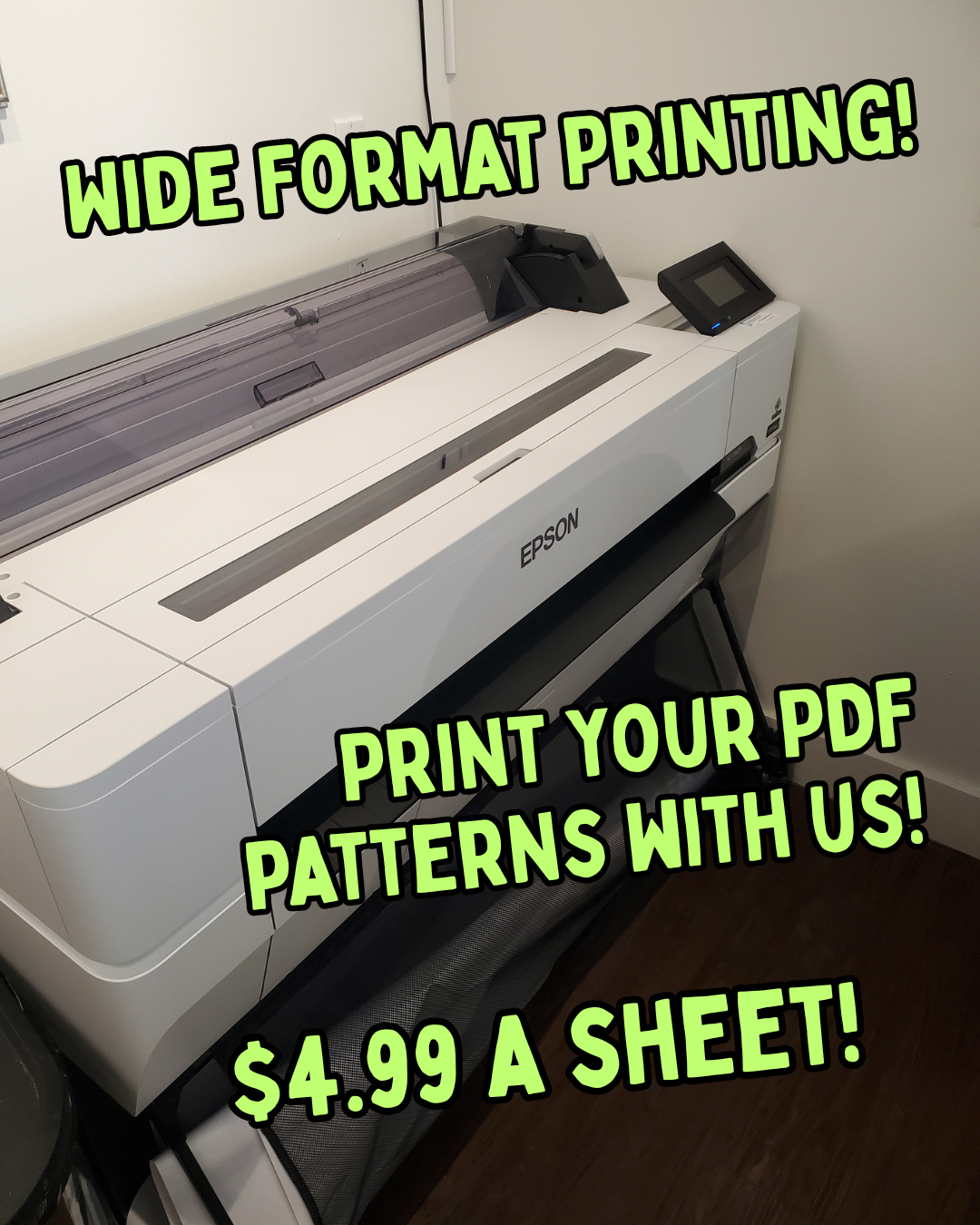 Pattern Printing - Upload your Pattern Here!