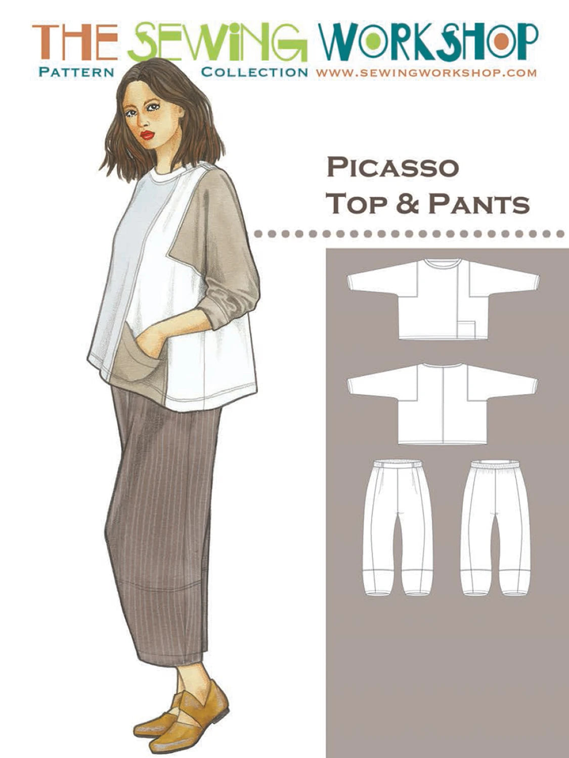 Picasso Top & Pants - The Sewing Workshop